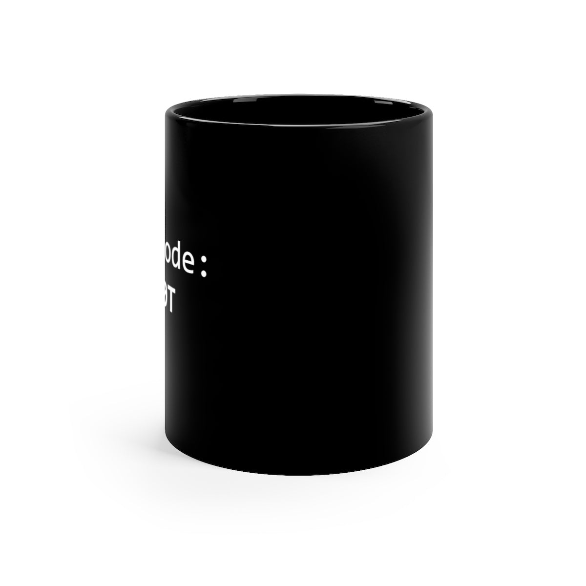 Classic ID-10T - Black mug 11oz