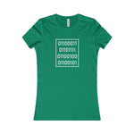 "Code" in Binary - Women's Favorite Style Tee