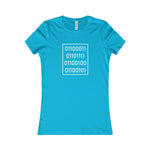 "Code" in Binary - Women's Favorite Style Tee