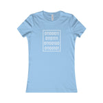 "Code" in Binary - Women's Favorite Style Tee