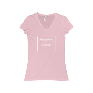 Be Kind - Women's Premium V-Neck Tee