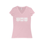 Eat, Sleep, Code - Women's Premium V-Neck Tee