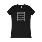 "Code" in Binary - Women's Favorite Style Tee