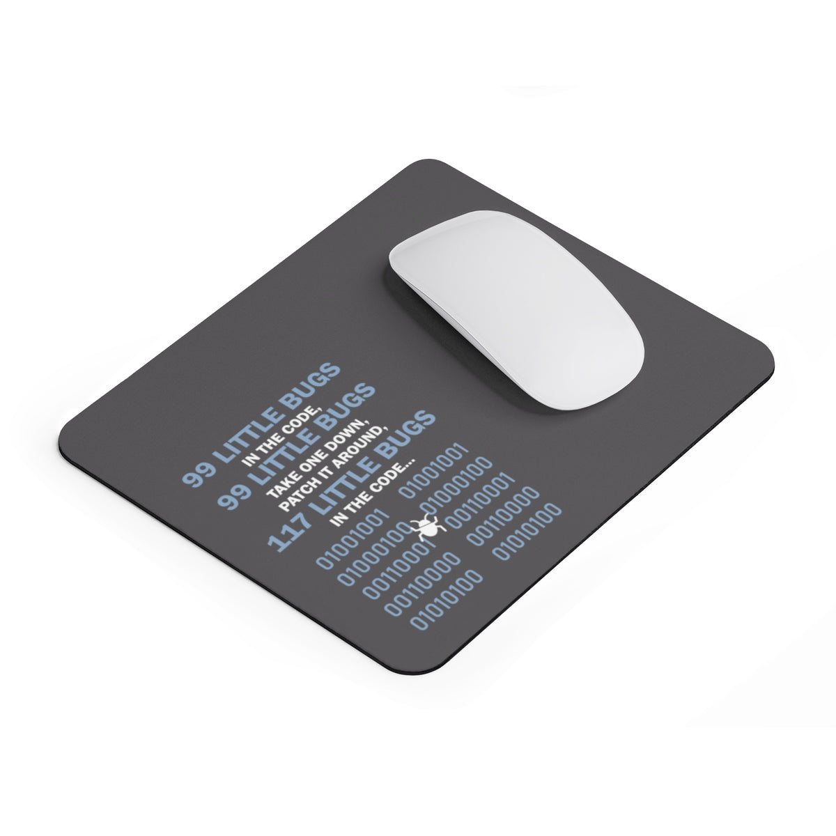 117 Little Bugs In The Code - Mousepad