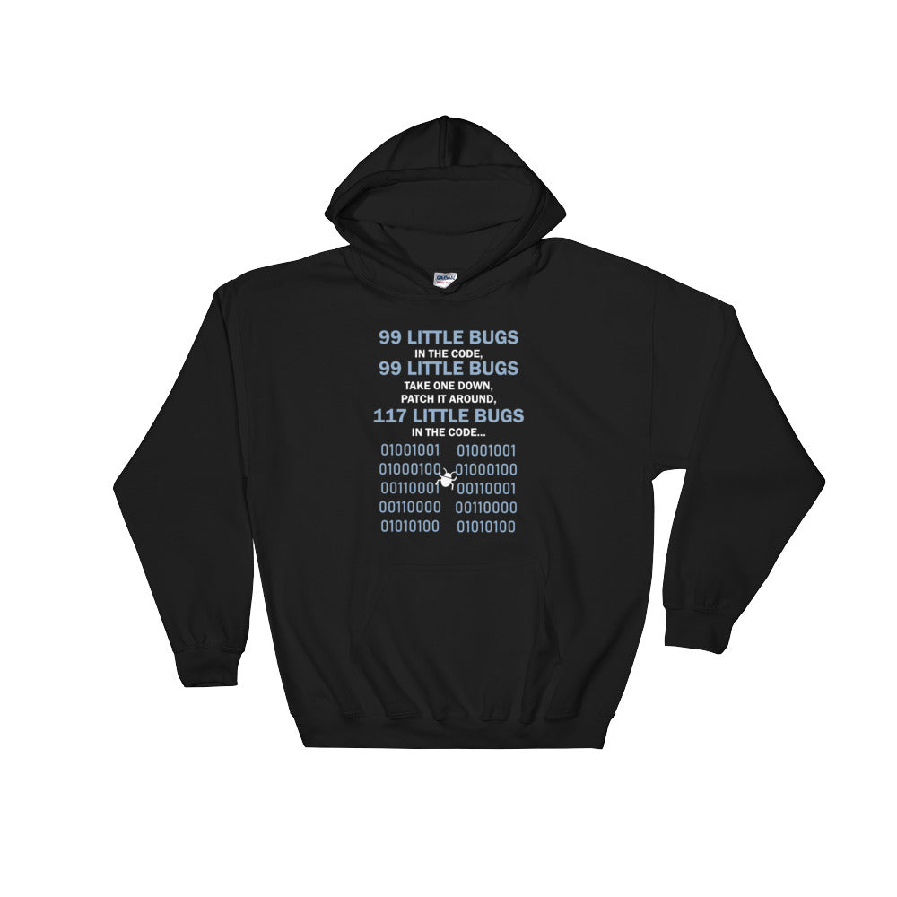 117 Little Bugs In The Code - Hooded Sweatshirt