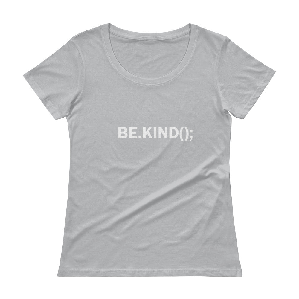 Be Kind - Ladies' Scoopneck T-Shirt