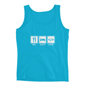 Eat | Sleep | Code - Ladies' Tank