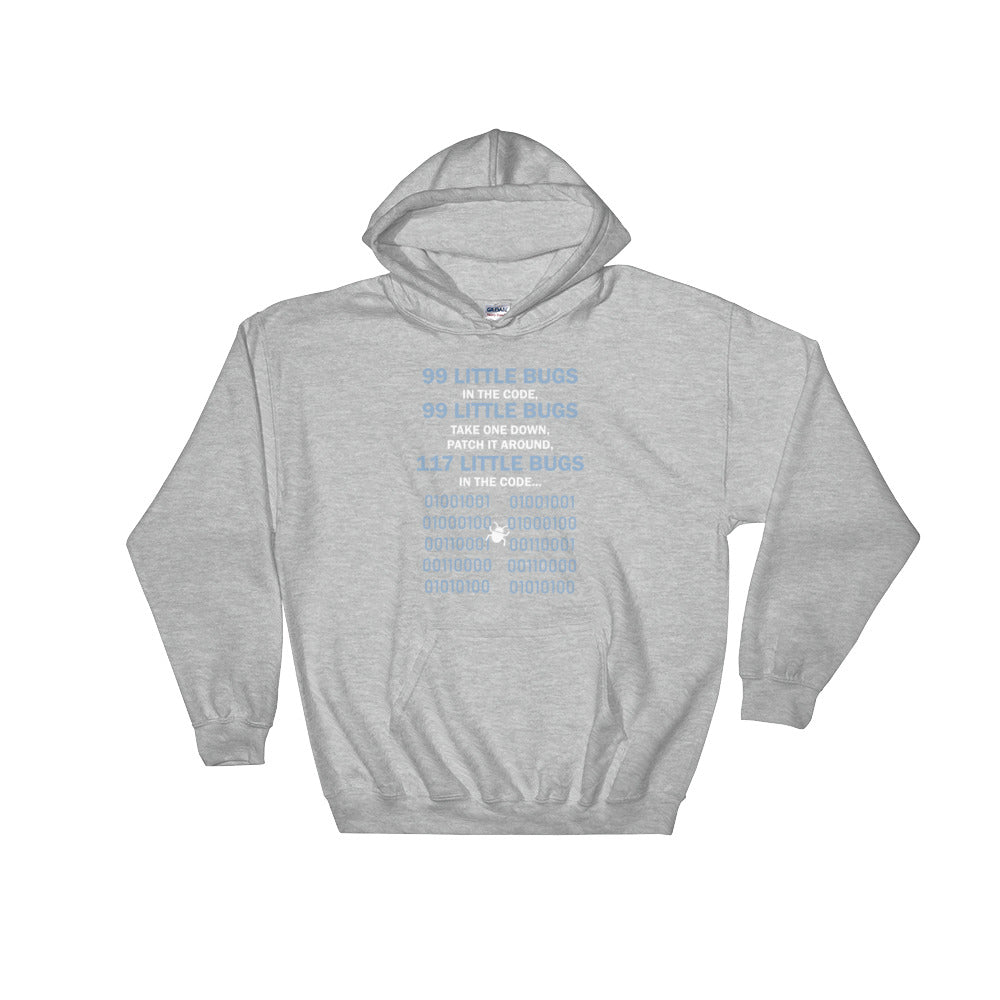 117 Little Bugs In The Code - Hooded Sweatshirt