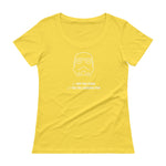 Not The Code You're Looking For - Ladies' Scoopneck T-Shirt