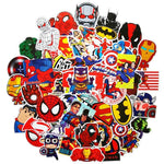 50pcs Superhero Stickerbomb