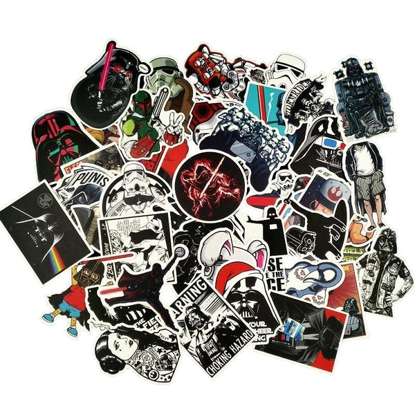 100pcs Star Wars Stickerbomb – ID10Tees