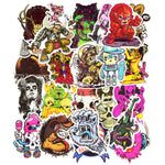 100 pcs Horror Stickerbomb