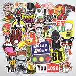 100 pcs Cartoons Mixed Stickerbomb